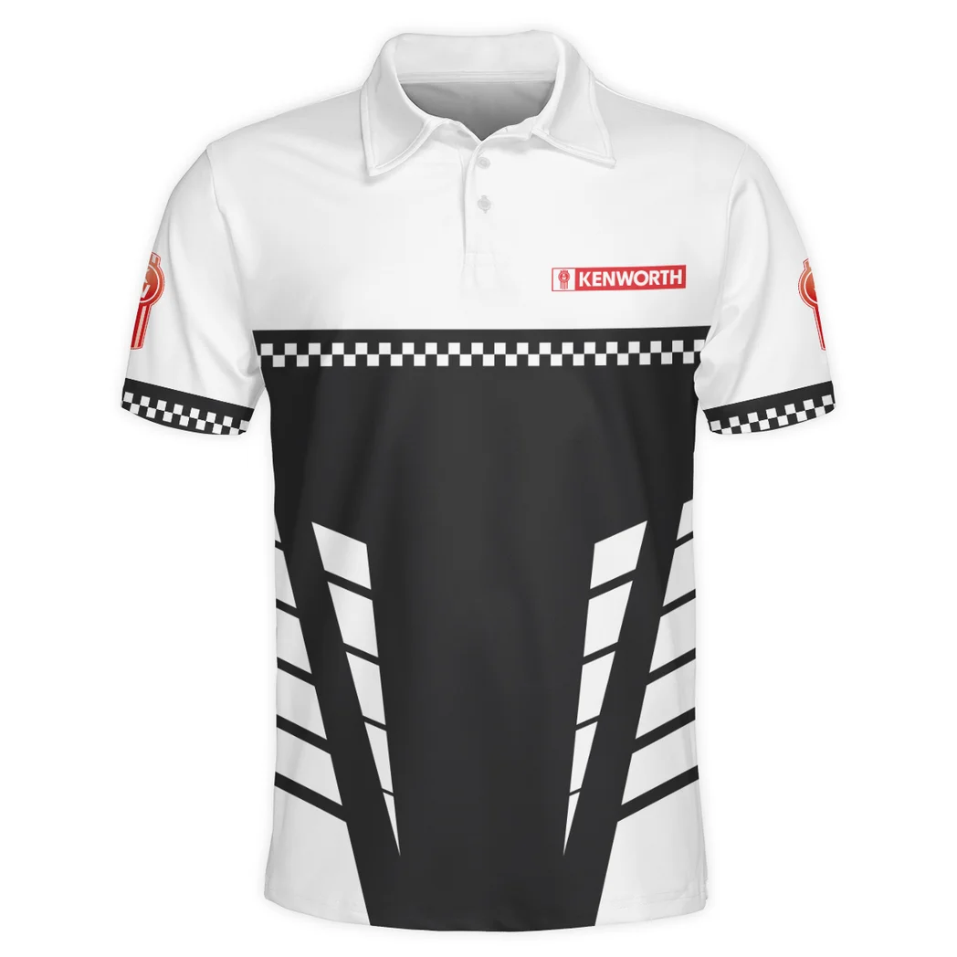 Heavy-Duty Rig Polo Shirt Exclusive Logo, Durable Streetwear Button Shirt HVN1385KE - Image 3