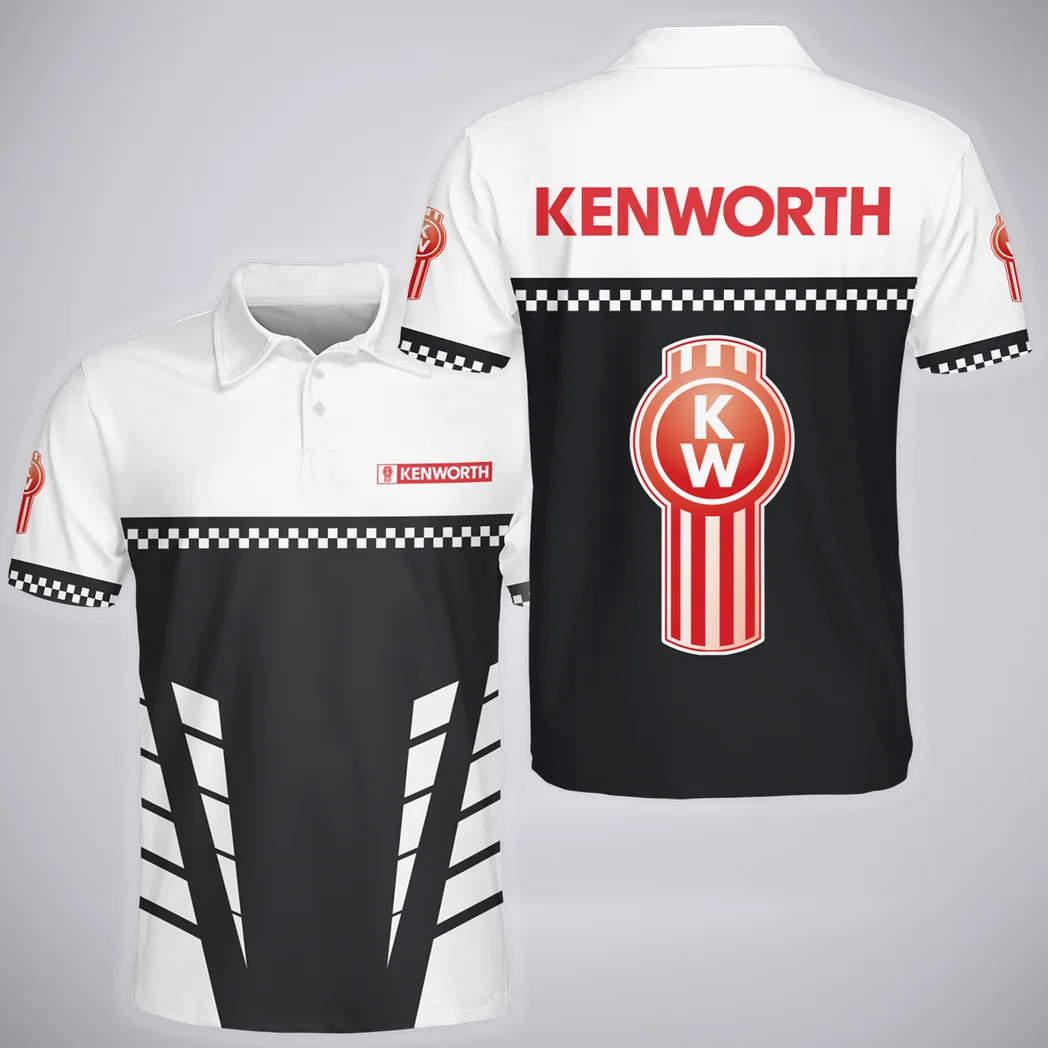 Heavy-Duty Rig Polo Shirt Exclusive Logo, Durable Streetwear Button Shirt HVN1385KE - Image 2