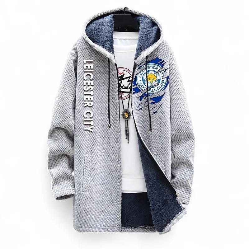 Heritage Blue Pride Fleece Windbreaker Jacket, Lightweight Fleece Windbreaker EPL127 - White - Image 2