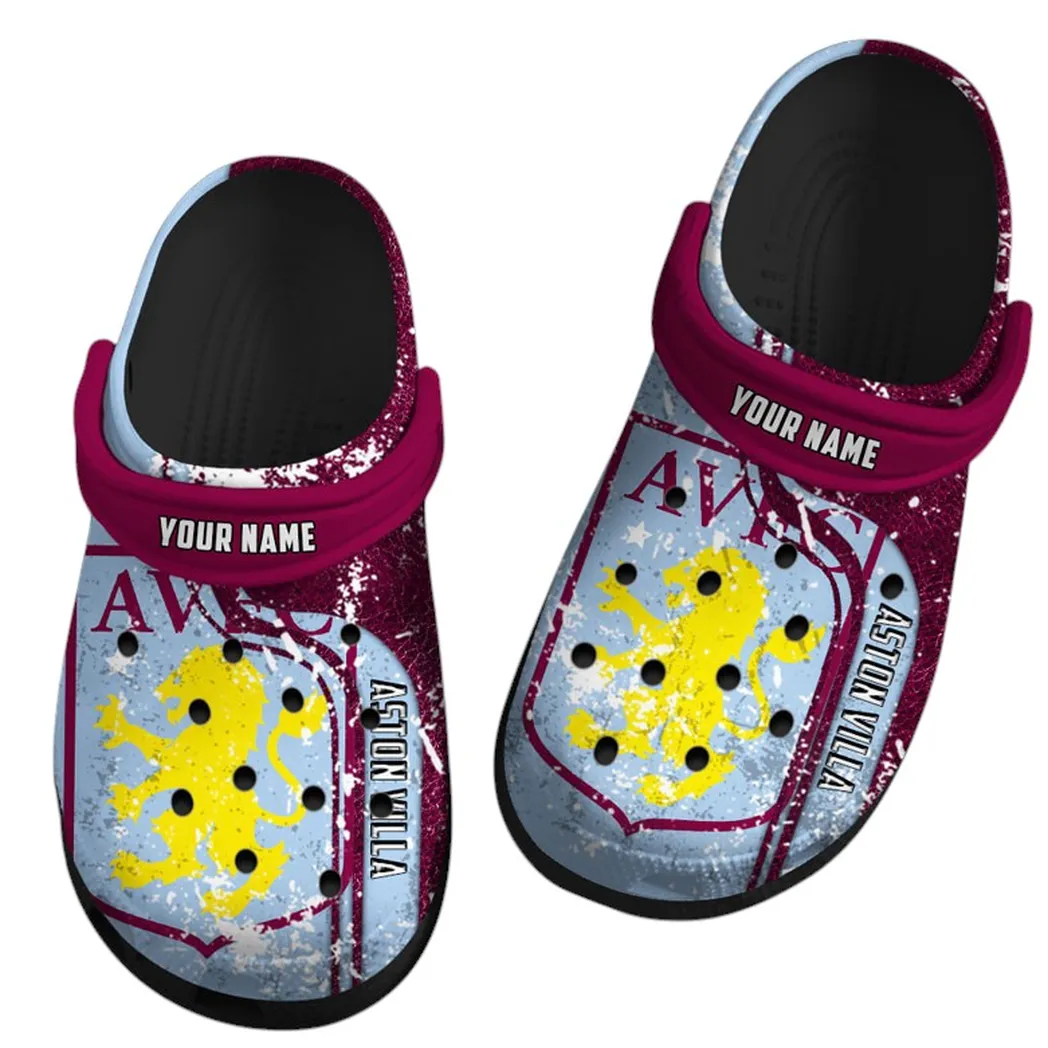 Claret Side Clogs Full Print, Casual Supporter Clogs EPL75052125233 - Black - Image 2