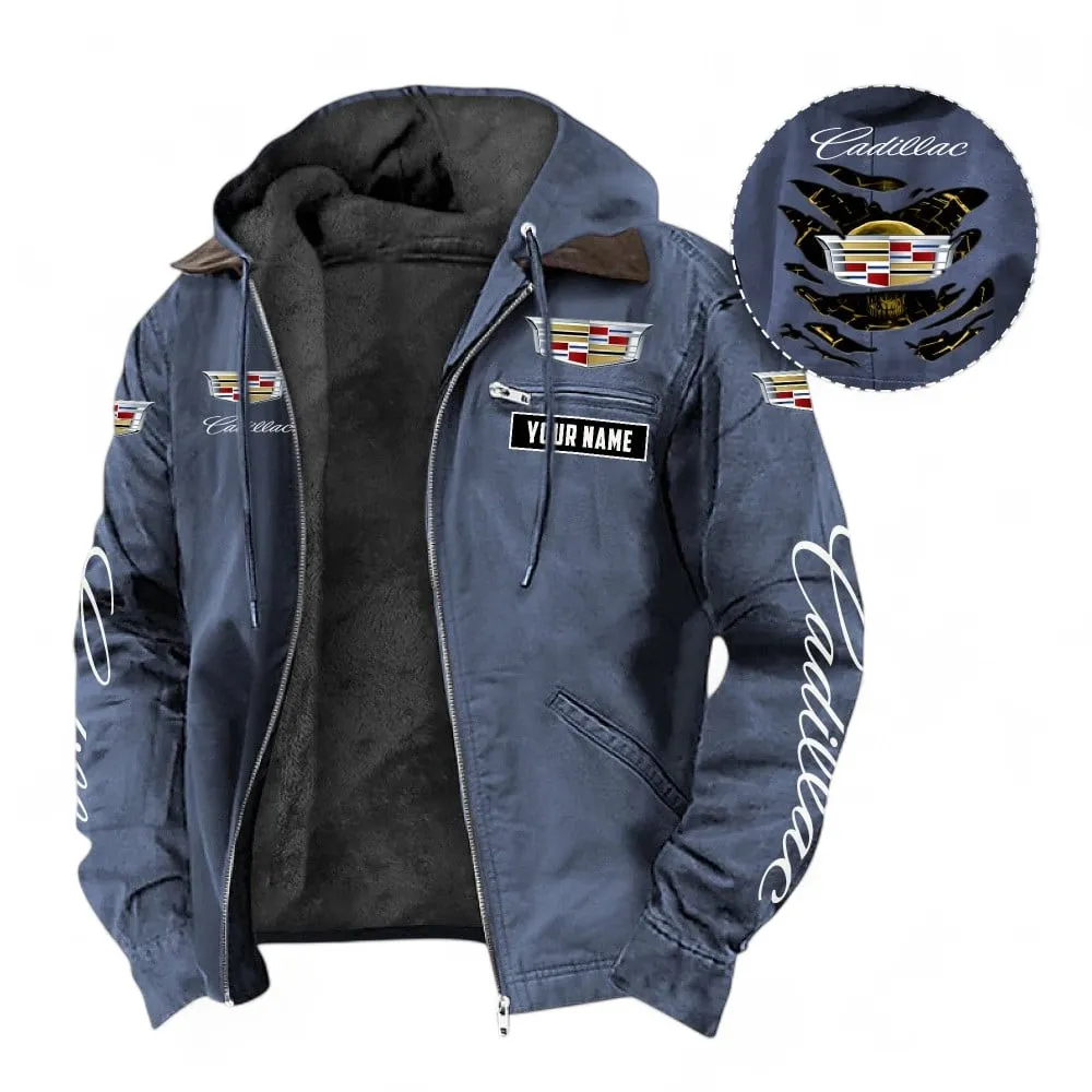 High-End Comfort Sedan Hooded And Flannel Hoodie, Sporty Urban Hoodie Style For Car Lovers CAR391 - Navy Blue - Image 2