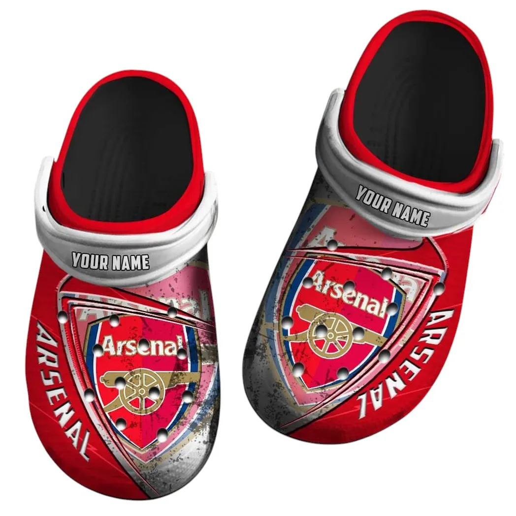 North London Reds Clogs Full Print, Game Ready Clogs EPL74052521121 - Black - Image 2