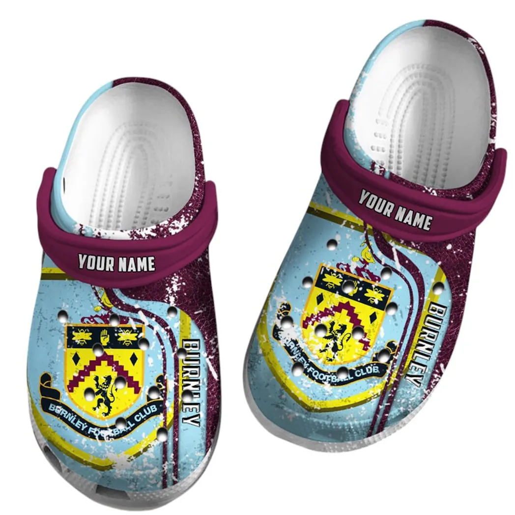 Heritage Claret Squad Clogs Full Print, All-Season Fan Clogs EPL75052125236 - White - Image 2