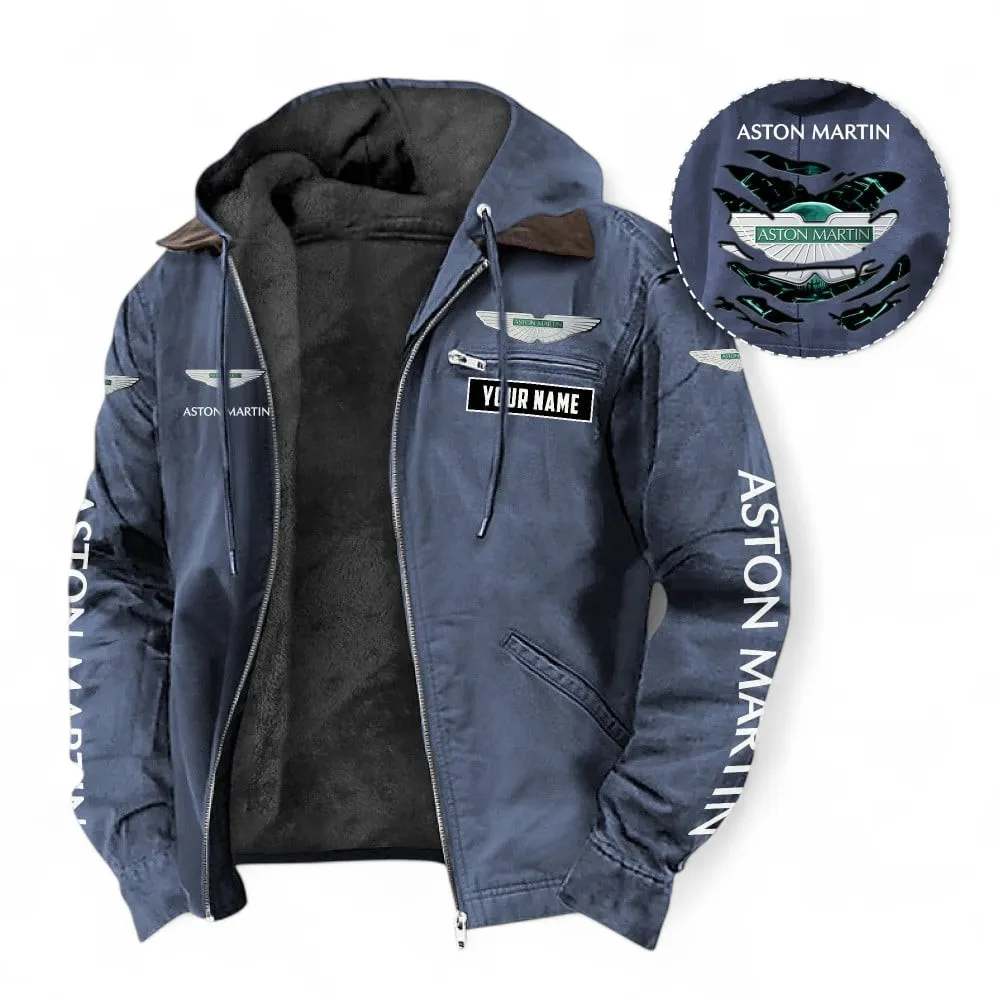 Luxury Supercar Hooded And Flannel Hoodie, Everyday Casual Hoodie For Car Lovers CAR391 - Navy Blue - Image 2