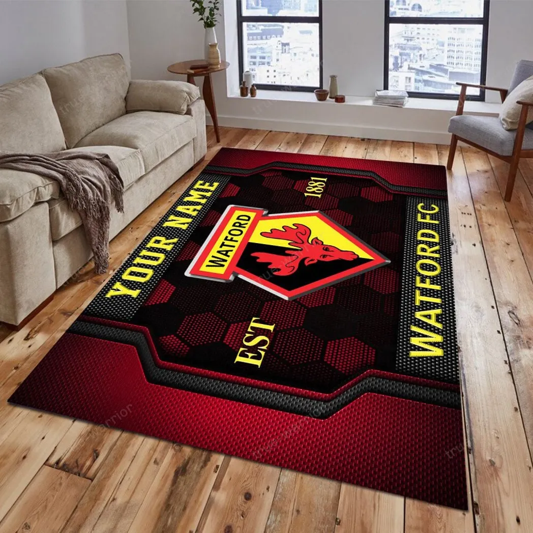 Matchday Pride Rug, Fan Culture Inspired Rug For Sport Fans SPO2719