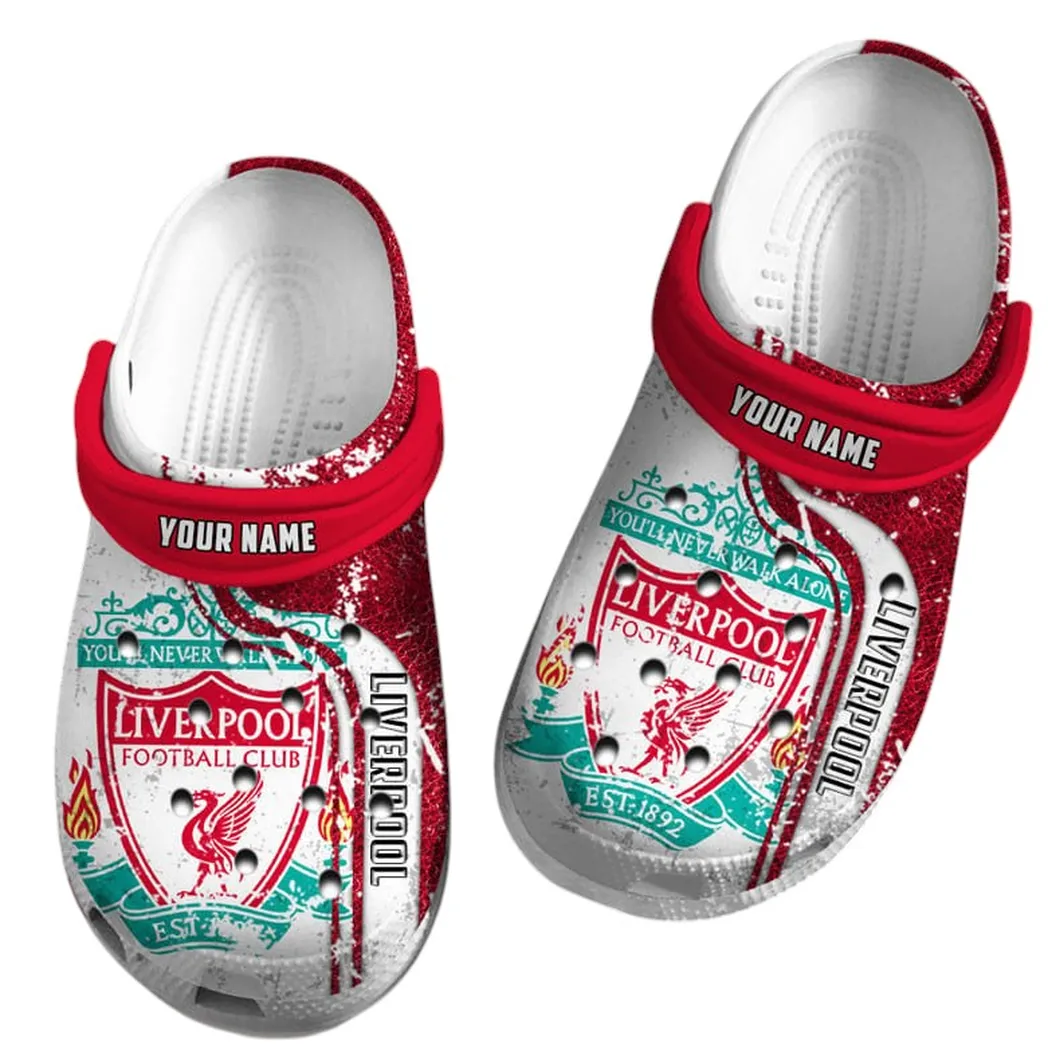 North West Red Army Clogs Full Print, Loyal Supporter Clogs EPL75052125241 - White - Image 2