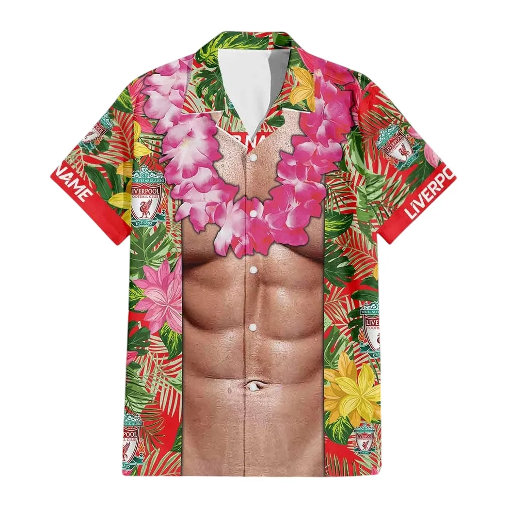 Red Shirt Army Hawaiian Shirt, Stadium Energy Button Shirt SPO031