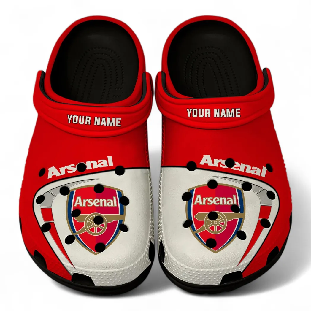 Capital Red Squad Clogs Full Print, Athletic Lifestyle Clogs EPL1904232505 - Black - Image 2