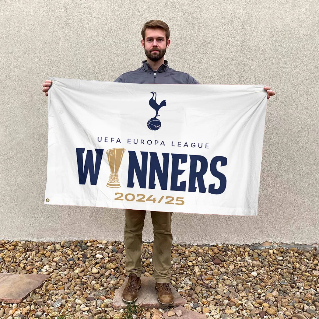 Town Blue Faithful Flags Logo Print, Fan Crew Custom Flag EPL820 - Image 2