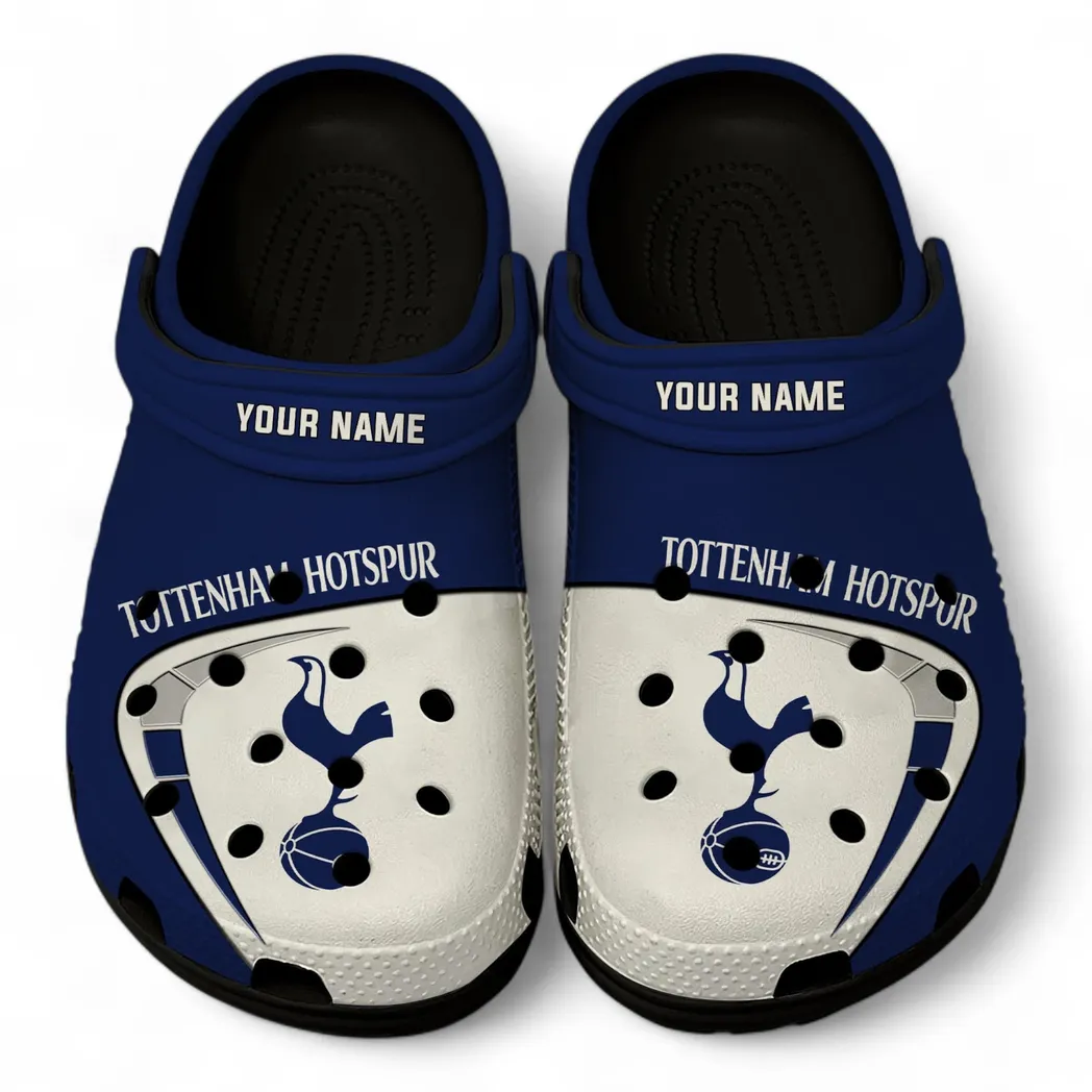 North End Whites Clogs Full Print, True Fan Clogs EPL1904232508 - Black - Image 2