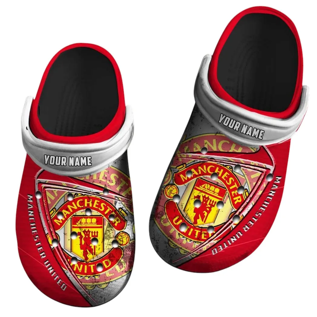 English Red Squad Clogs Full Print, Bold Spirit Clogs EPL74052521113 - Black - Image 2