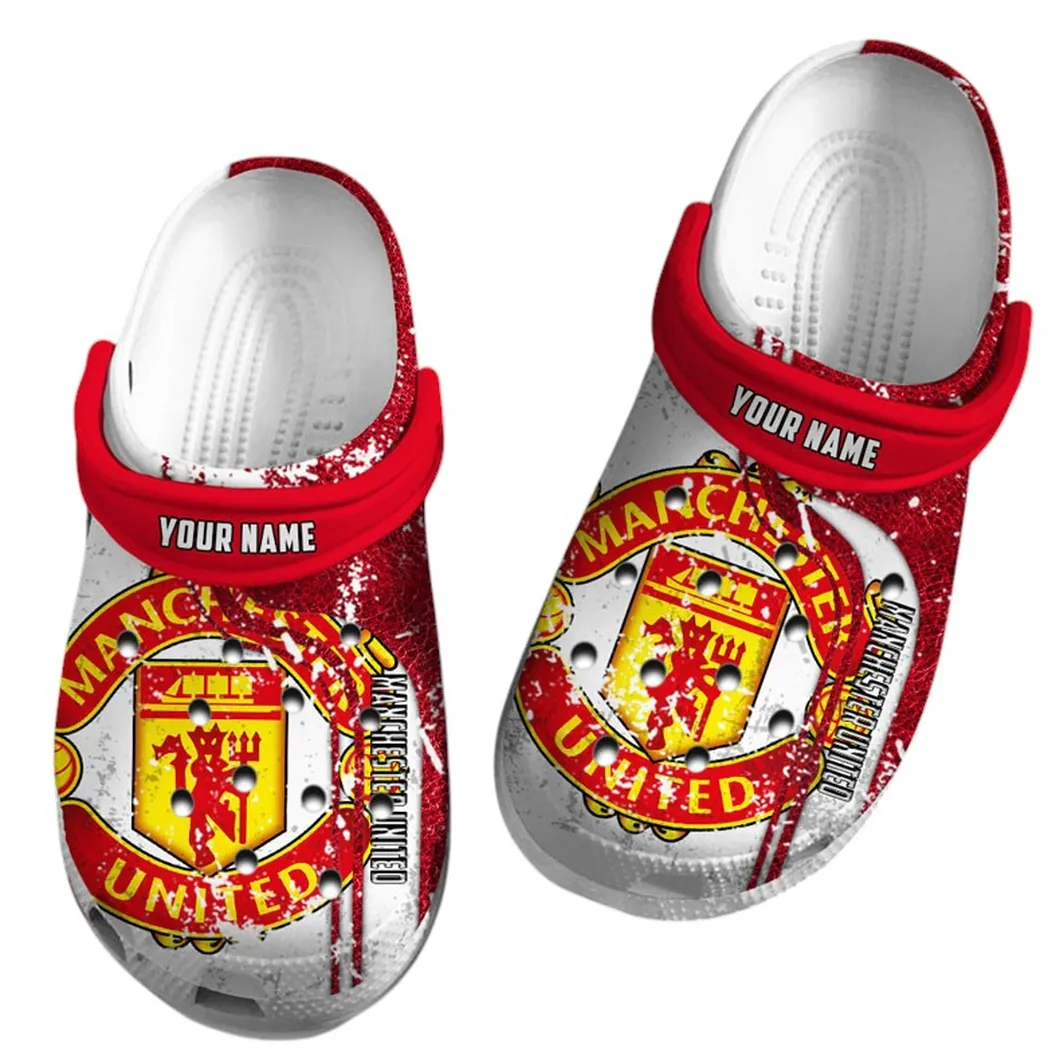 Loyal Red Supporters Clogs Full Print, Sport Pride Clogs EPL75052125224 - White - Image 2