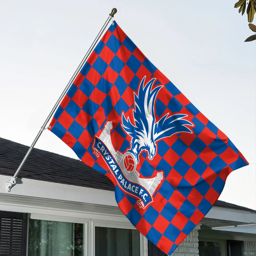 Red & Blue Army Flags Logo Print, All-Season Fan Flag DEP500 - Image 3