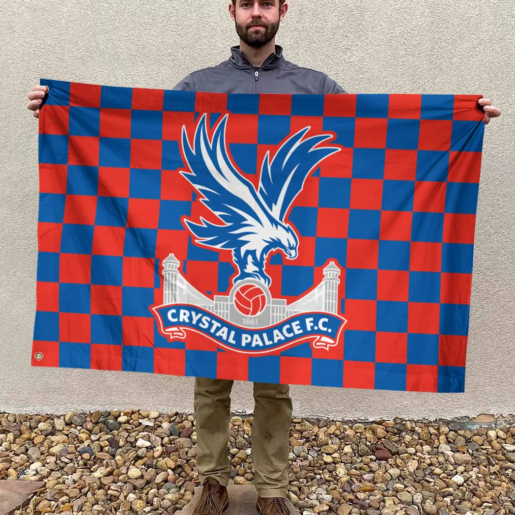 Red & Blue Army Flags Logo Print, All-Season Fan Flag DEP500 - Image 2