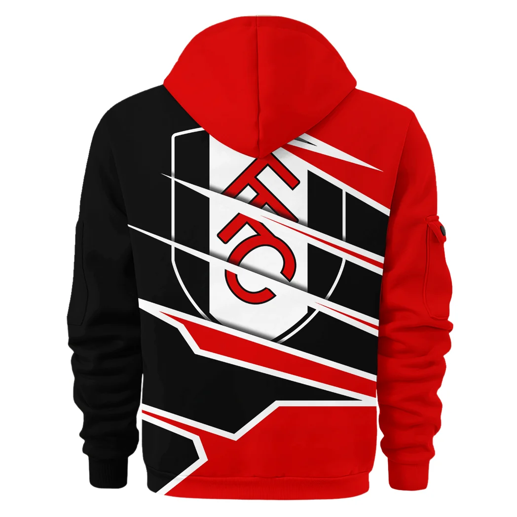 Riverside Whites Hoodie Half Zip 3D, Streetwear Fan Hoodie HVN1316FU - Image 3