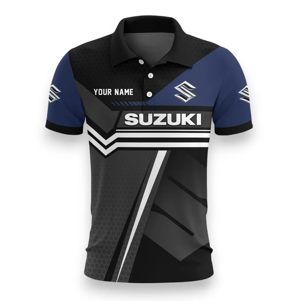 Speed Demon Polo Shirt, Casual Street Button Shirt CAR525111025026 - Image 2