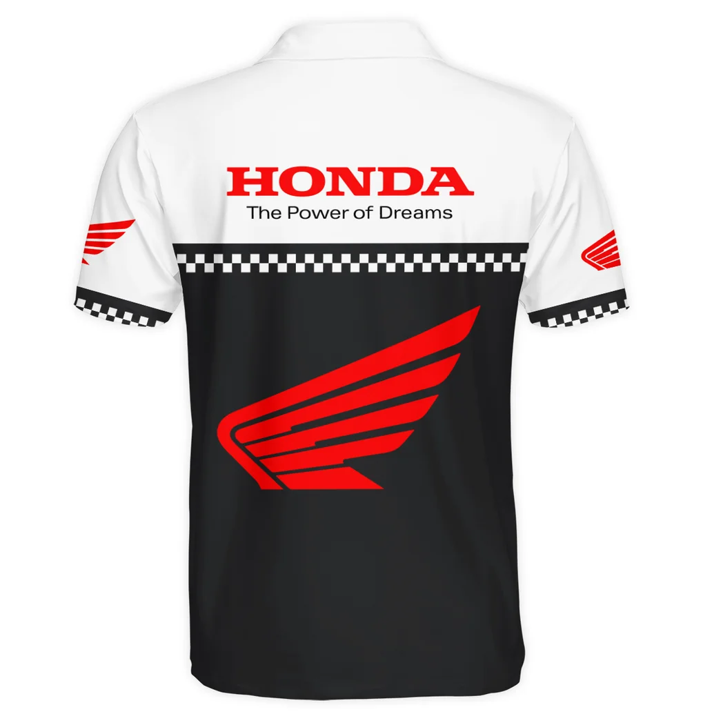 Sport Bike Polo Shirt Exclusive Logo, Everyday Comfort Button Shirt HVN1385HM - Image 4