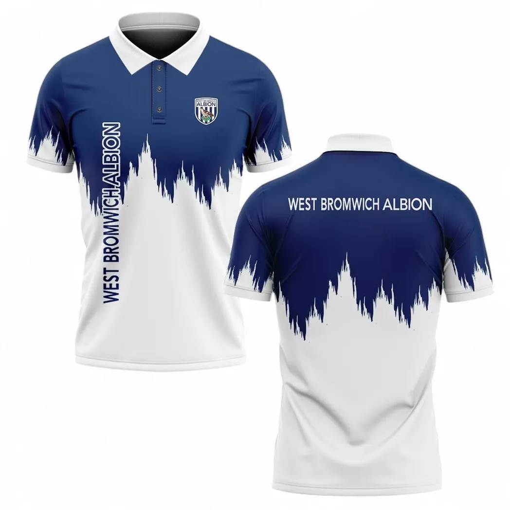 Sport Polo Shirt, Full Print Design Button Shirt For Fan Sport EPL200