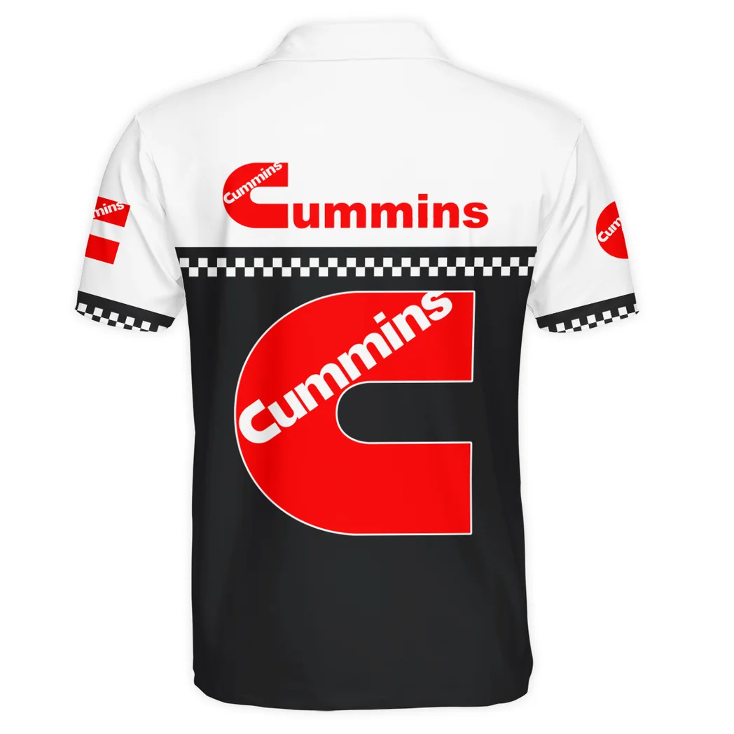 TorqueMaster Power Polo Shirt Exclusive Logo, Sporty Urban Button Shirt HVN1385CU - Image 4