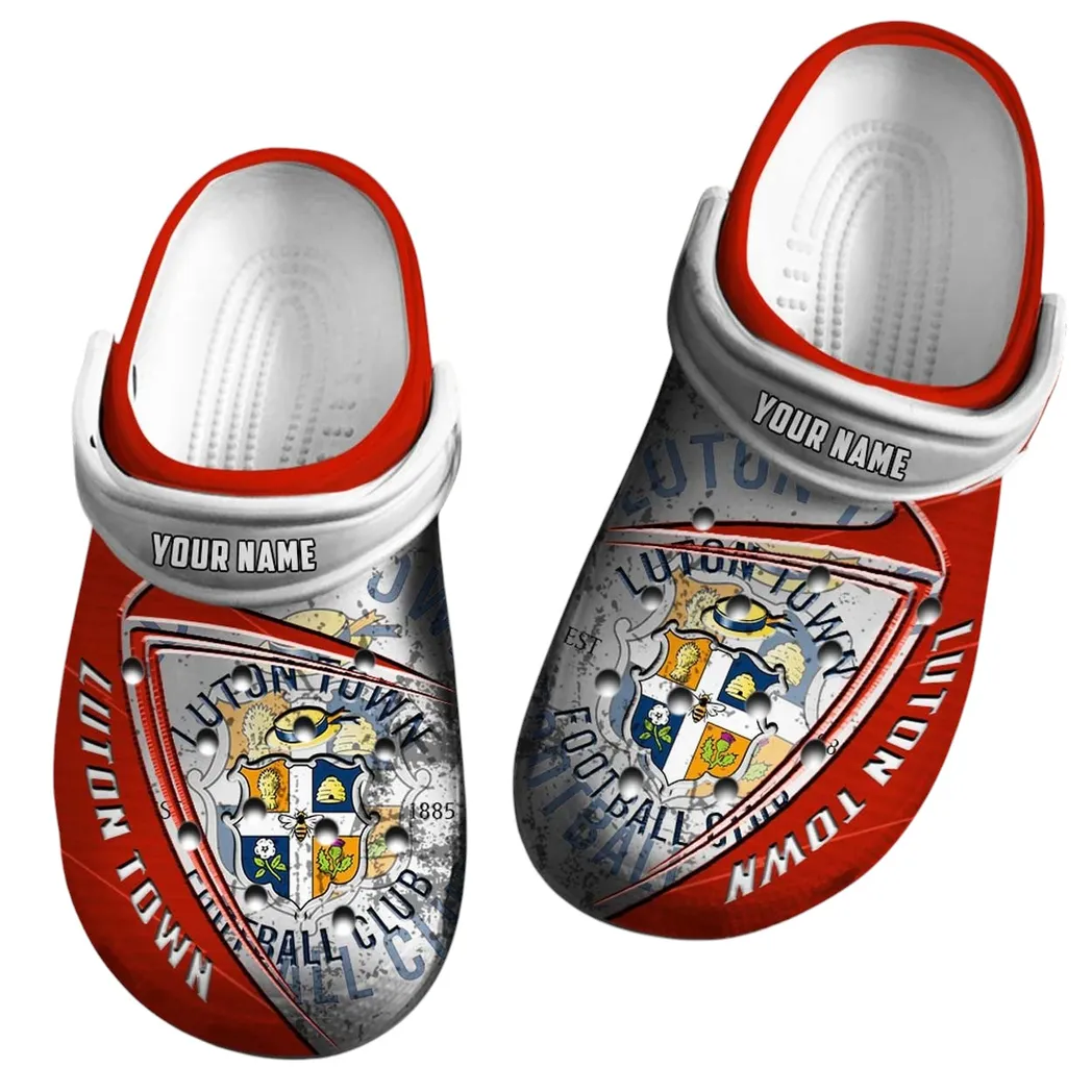 Bedfordshire Squad Clogs Full Print, Fan Pride Clogs EPL74052521111 - White - Image 2