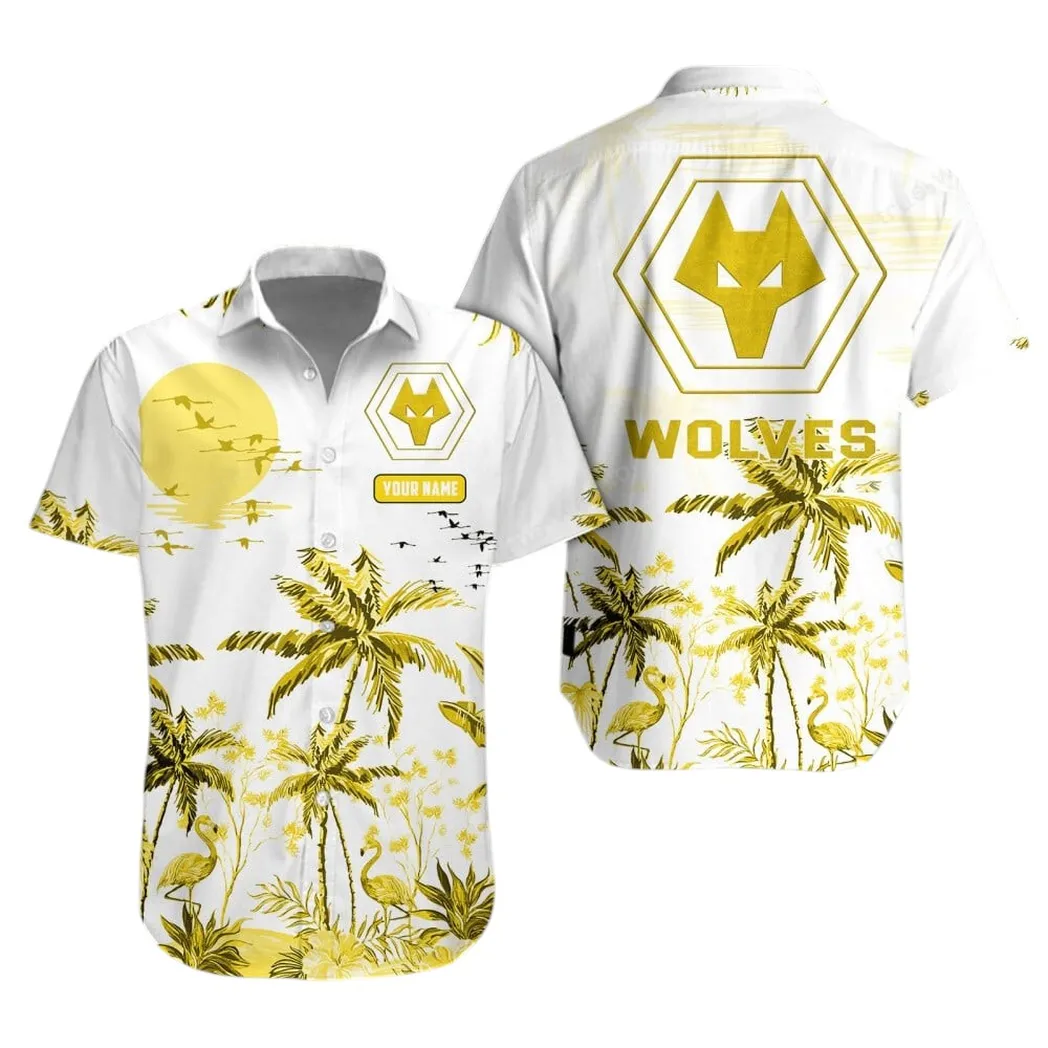 Owl Spirit Fans Hawaiian Shirt, Tropical Match Day Shirt EPL020