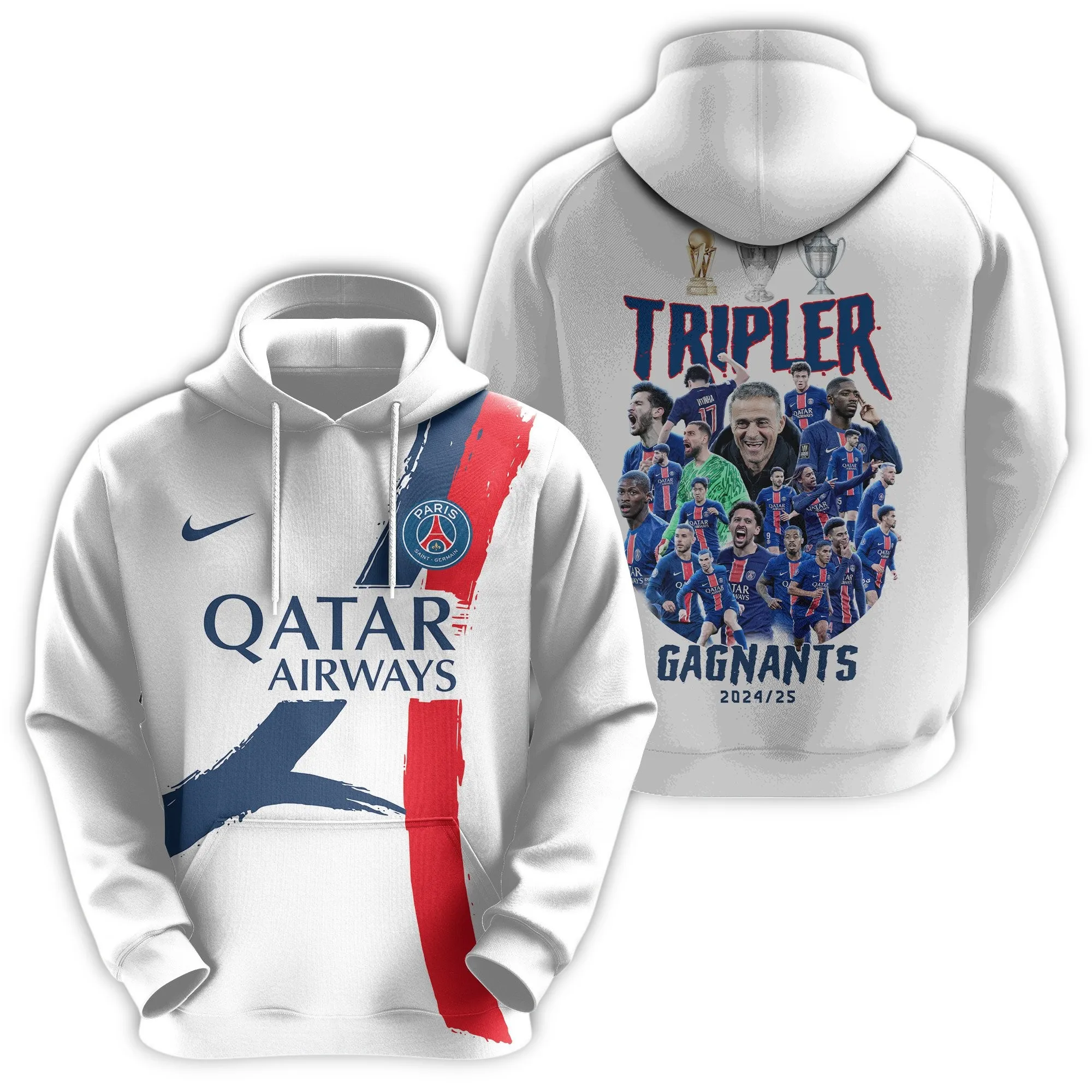 UK Soccer Club Hoodie, Comfortable Everyday Hoodie For Sport Lovers PSG940