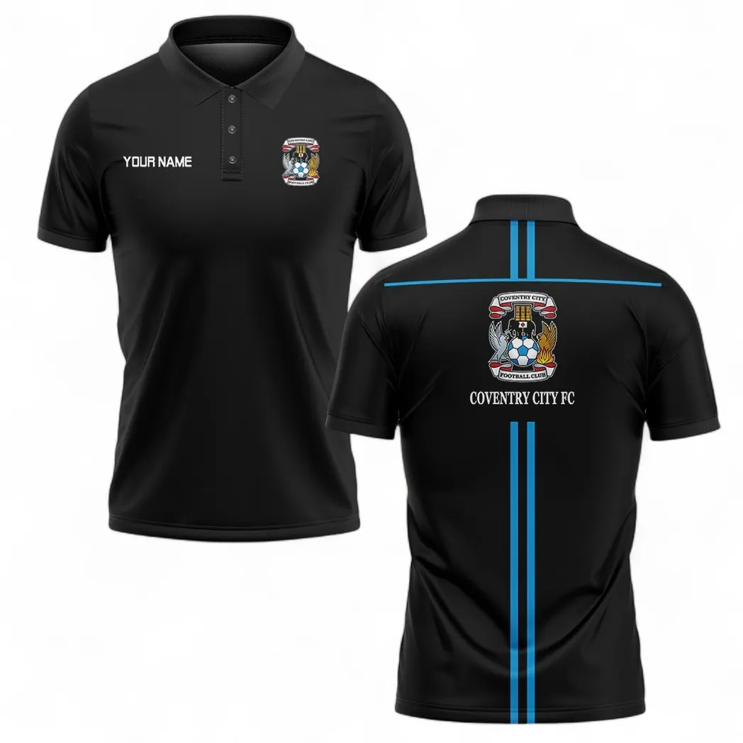 UK Soccer Club Polo Shirt, Full Print Design Button Shirt For Fan Sport EPL130