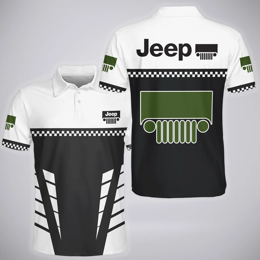 Utility 4x4 Polo Shirt Exclusive Logo, Urban Comfort Button Shirt HVN1385JE - Image 2