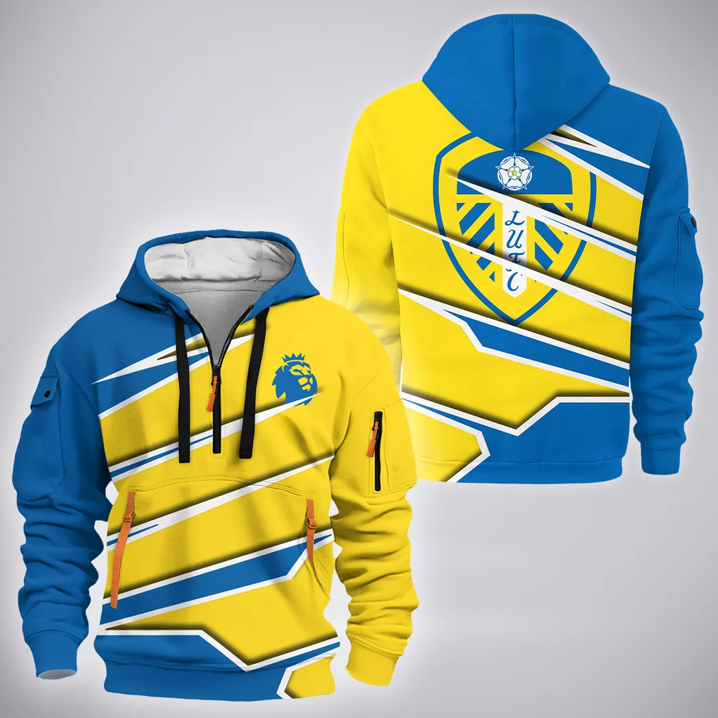 White Shirt Army Hoodie Half Zip 3D, Supporter Spirit Hoodie HVN1316LU