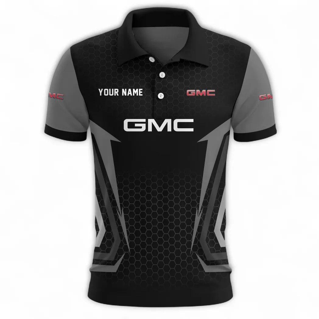 Work Truck Polo Shirt, Urban Relaxed Fit Button Shirt CAR526 - Gray - Image 2