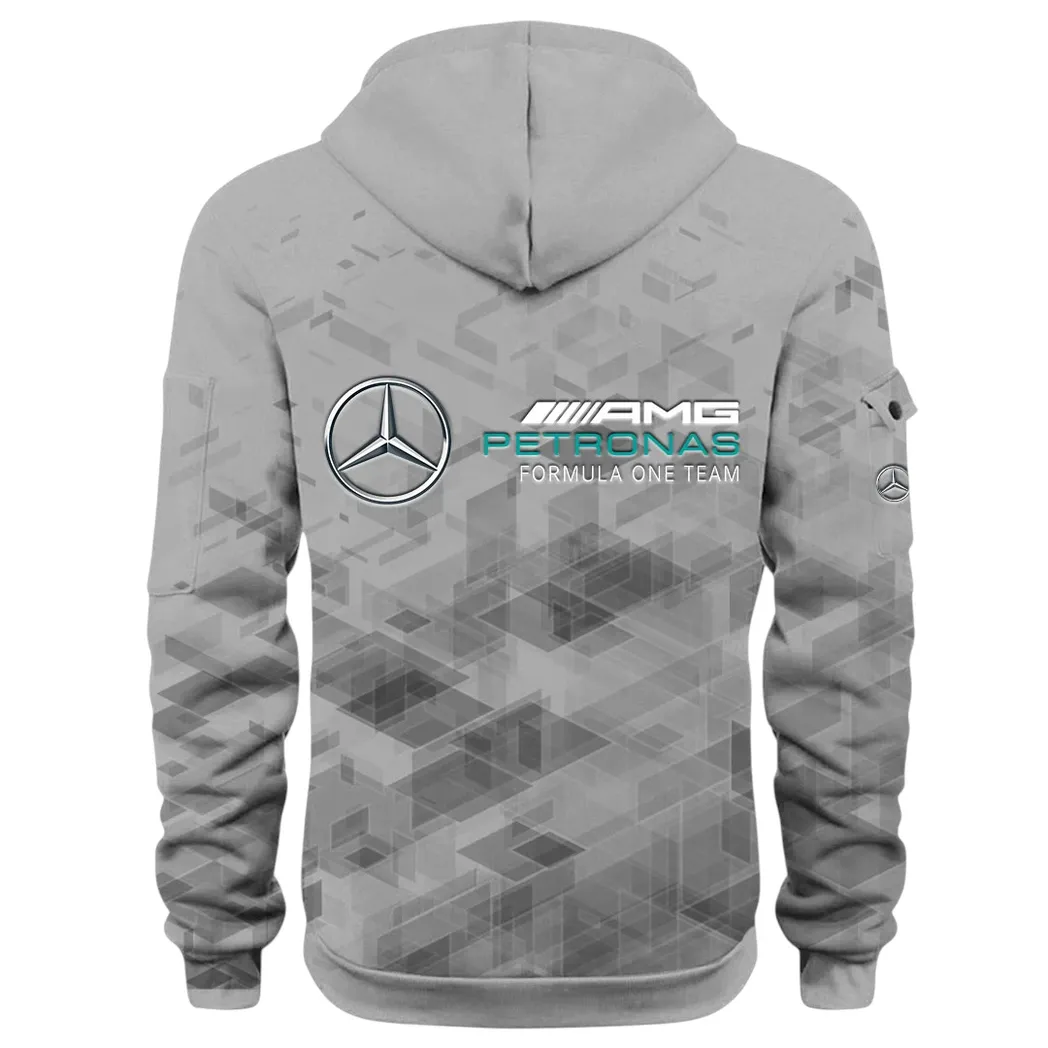 Road Spirit Hoodie Half Zip 3D Print, Comfortable Daily Hoodie CAR514 - Gray - Image 4