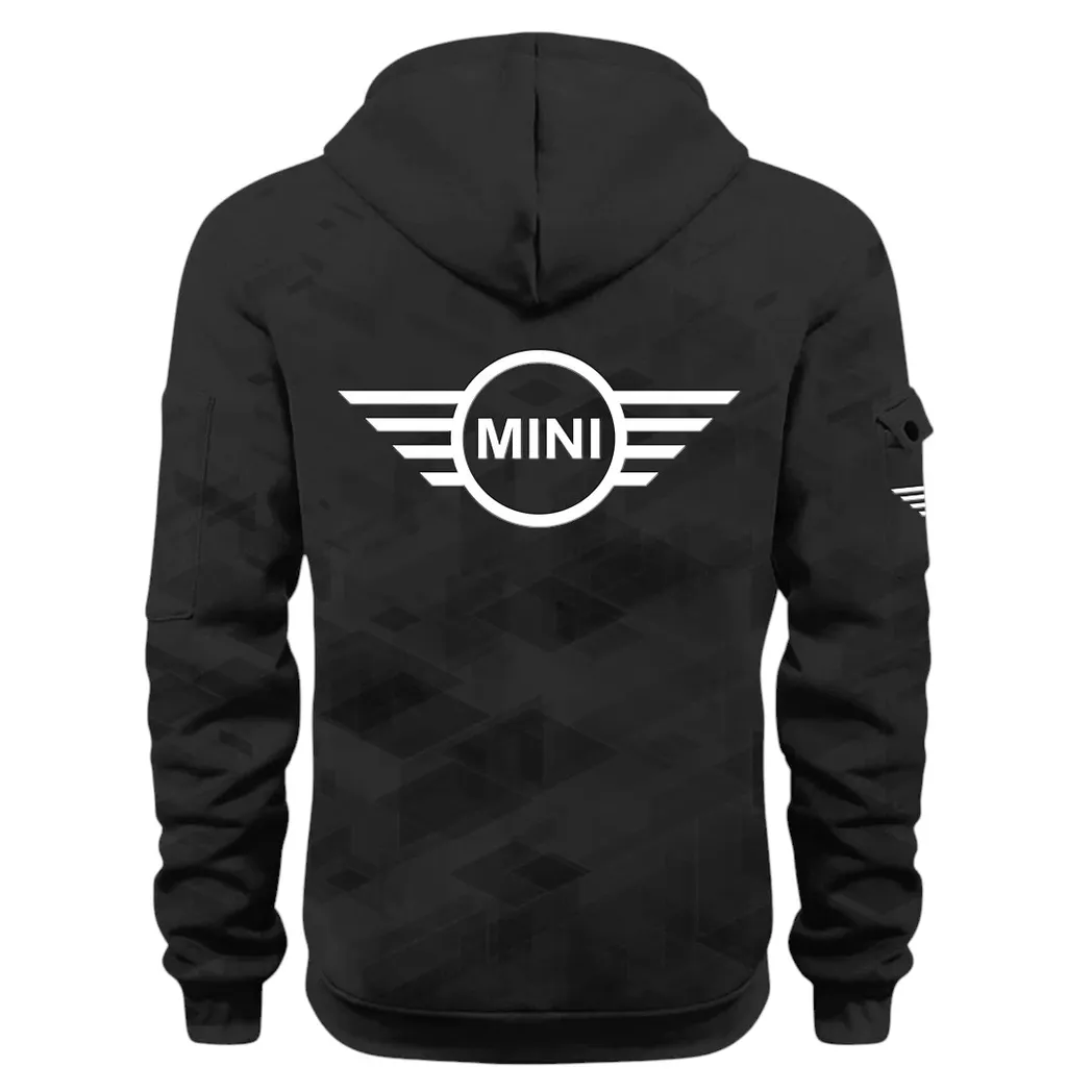 Car Zippy Compact Hoodie Half Zip 3D Print, Casual Fit for Everyday Wear Hoodie CAR514 - Black - Image 4