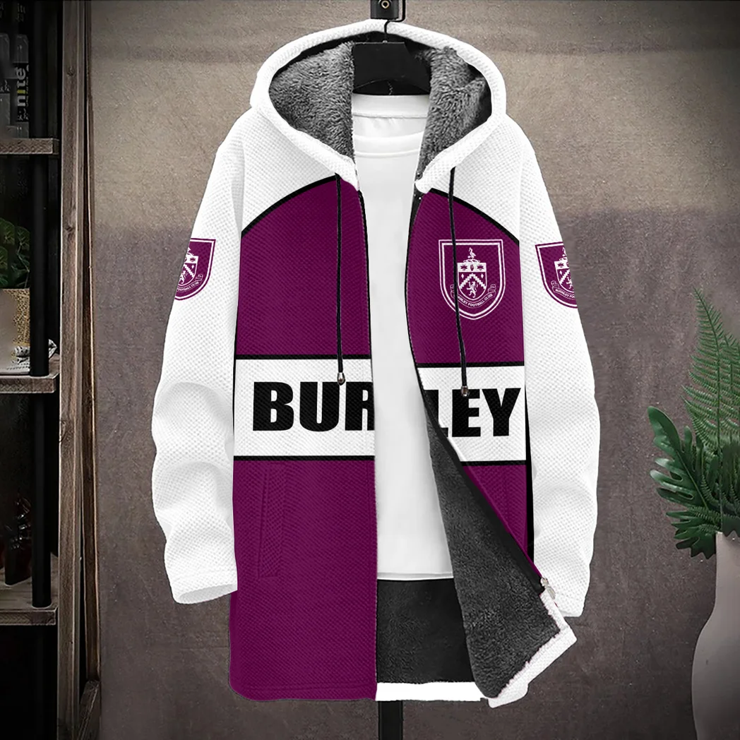 Turf Moor Pride Fleece Windbreaker Jacket, Athletic Fleece Jacket HVN1387BU - Image 2