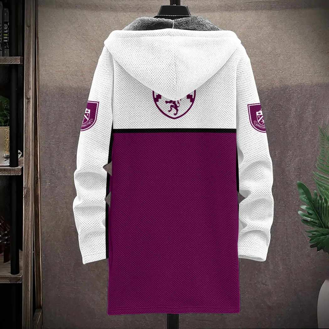 Turf Moor Pride Fleece Windbreaker Jacket, Athletic Fleece Jacket HVN1387BU - Image 3