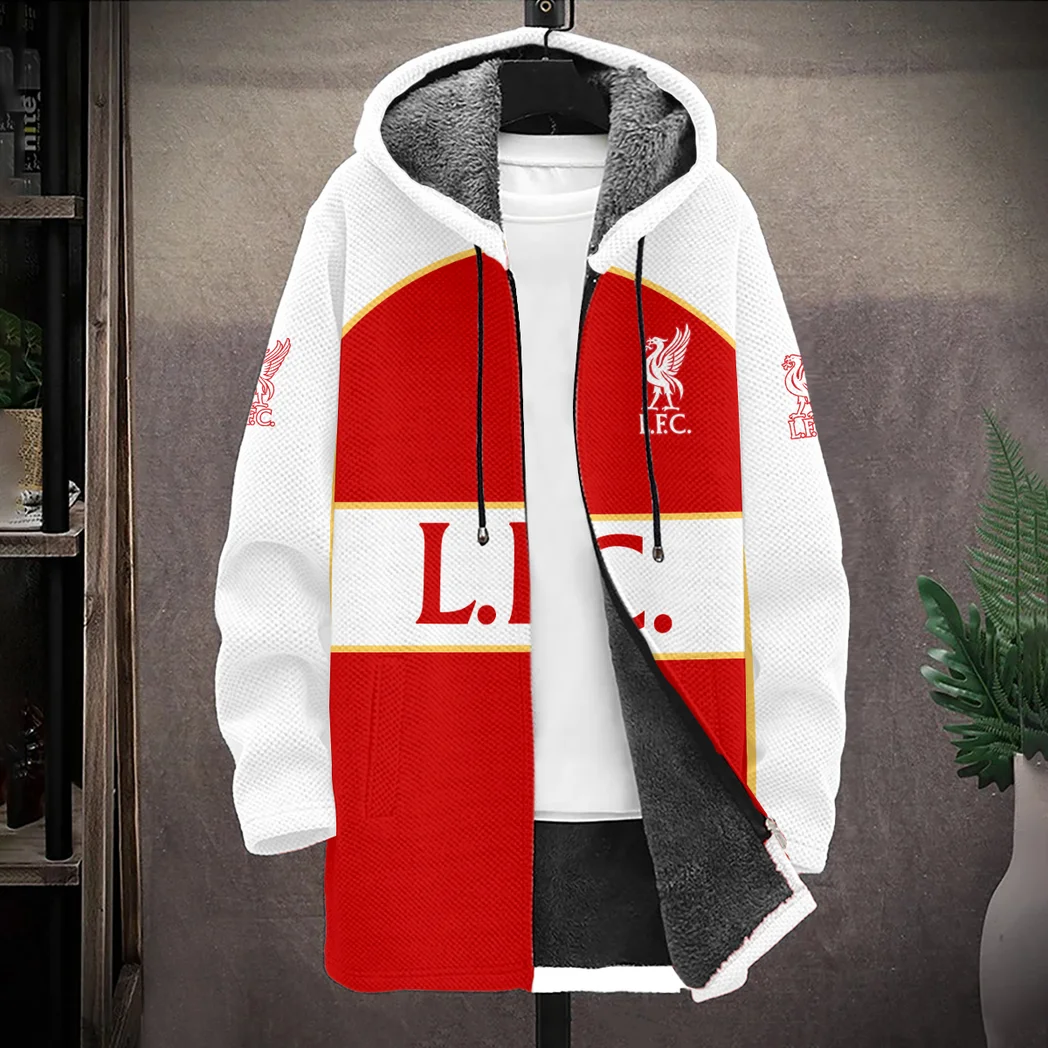 Pride of Reds Fleece Windbreaker Jacket, Outdoor Fan Windbreaker HVN1387LI - Image 2