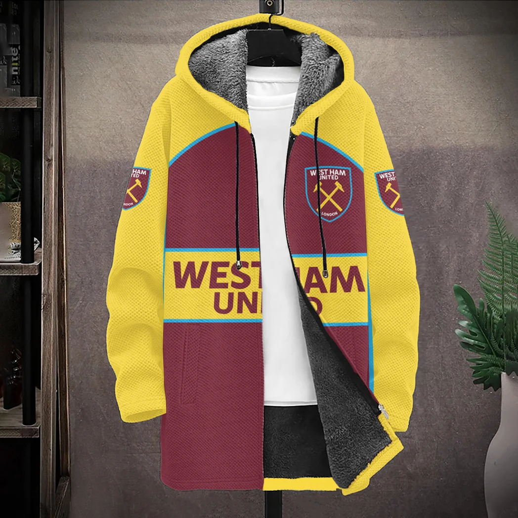 Classic East End Fleece Windbreaker Jacket, Fan Spirit Jacket HVN1387WH - Image 2