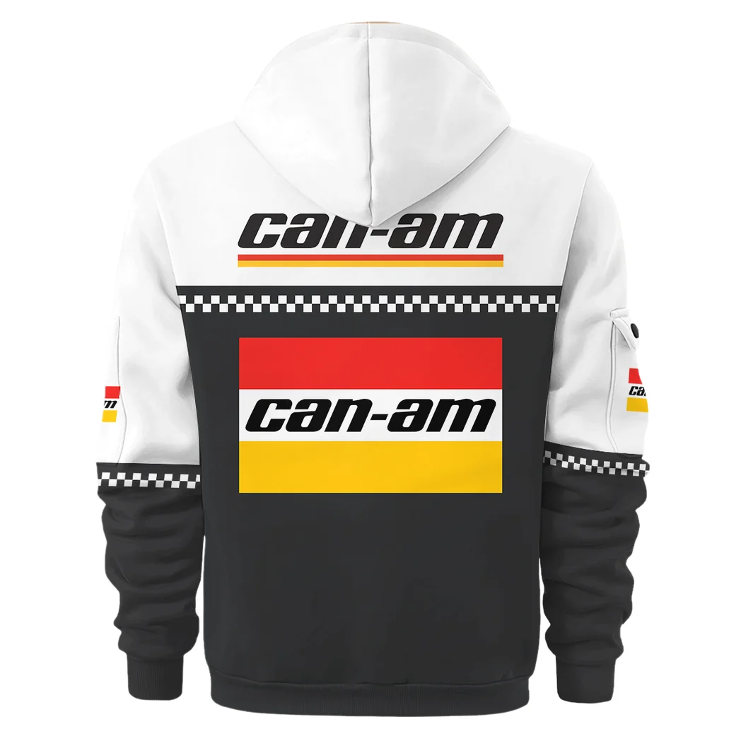 Adventure Quad Hoodie Half Zip 3D, Casual Fit for Everyday Wear Hoodie HVN1385CA - Image 4