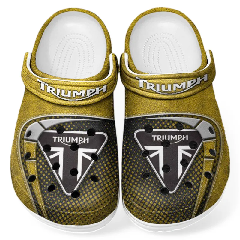 Custom Adventure Nomad Inspired Clog All Over Print, Comfortable Slip-On Footwear for Auto Fans CAR183 - Yellow - Image 2