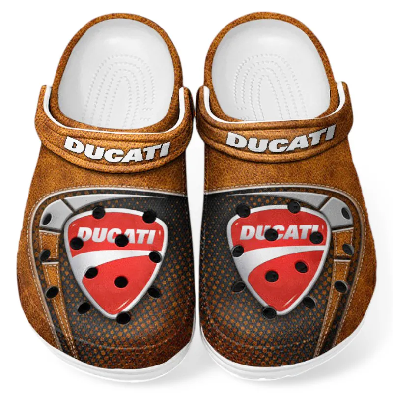 Custom High-Speed Roadster All Over Print Clog, Comfortable Slip-On Shoes for Everyday Wear CAR183 - Orange - Image 2