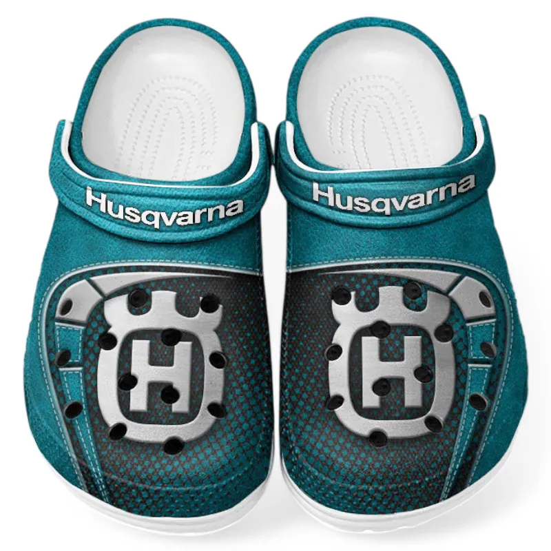 Cyan Custom All-Terrain Two-Wheeler All Over Print Clog, Car Culture Inspired Footwear Gift for Men and Women CAR183 - Image 2