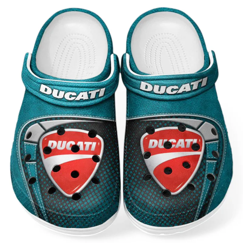 Cyan Custom Velocity Beast All Over Print Clog, Car Culture Inspired Footwear Gift for Men and Women CAR183 - Image 2