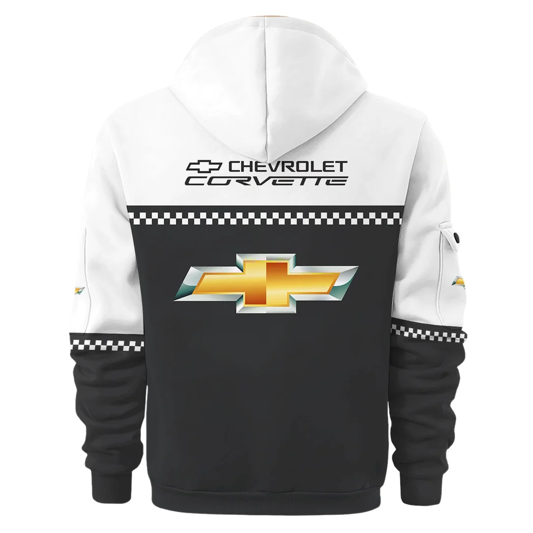 Performance Vehicle Hoodie Half Zip 3D, Street-Ready Casual Hoodie HVN1385CC - Image 4