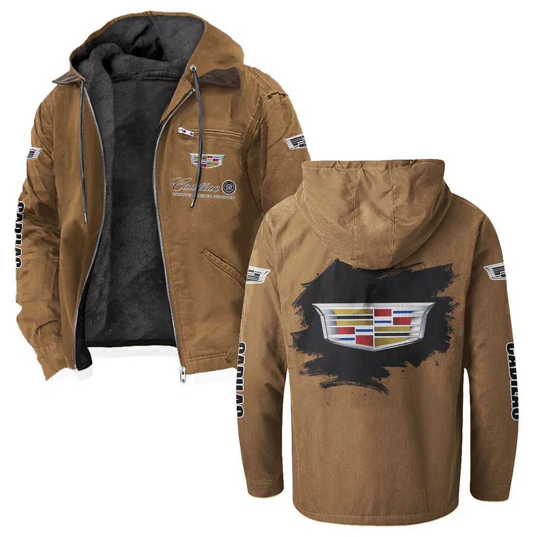 Road Legend Flannel Shirt Flannel Hoodie, Warm Street Flannel HVN1329CA - Camel