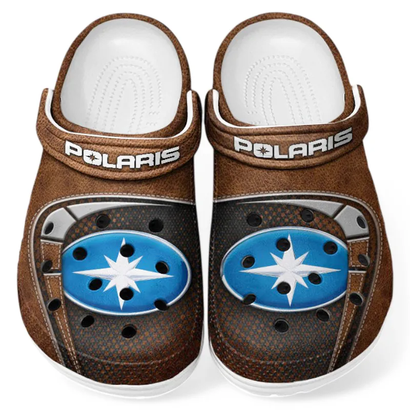 Trendy Utility Task Vehicle Themed Clog, Full Print Lightweight Footwear for Fans of Automotive Style CAR183 - Brown - Image 2