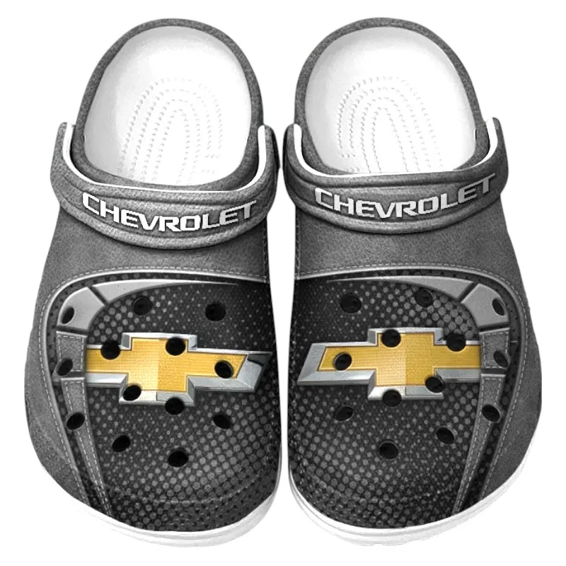 Urban Commuter Car Culture Clog, Stylish All Over Print Lightweight Shoes for Auto Fans and Streetwear Style CAR177 - Gray - Image 2