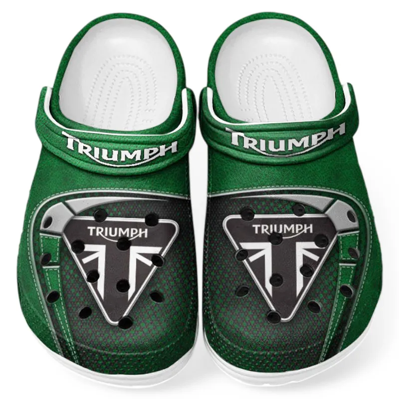 Urban Explorer Bike Culture Clog, Stylish All Over Print Lightweight Shoes for Auto Fans and Streetwear Style CAR183 - Green - Image 2