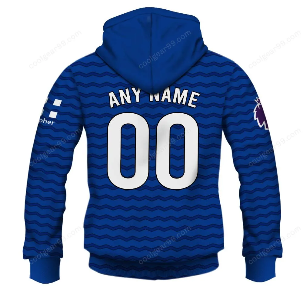 True Blue Supporters Hoodie, Lifestyle Fan Fullover Hoodie EPL158 - Image 2
