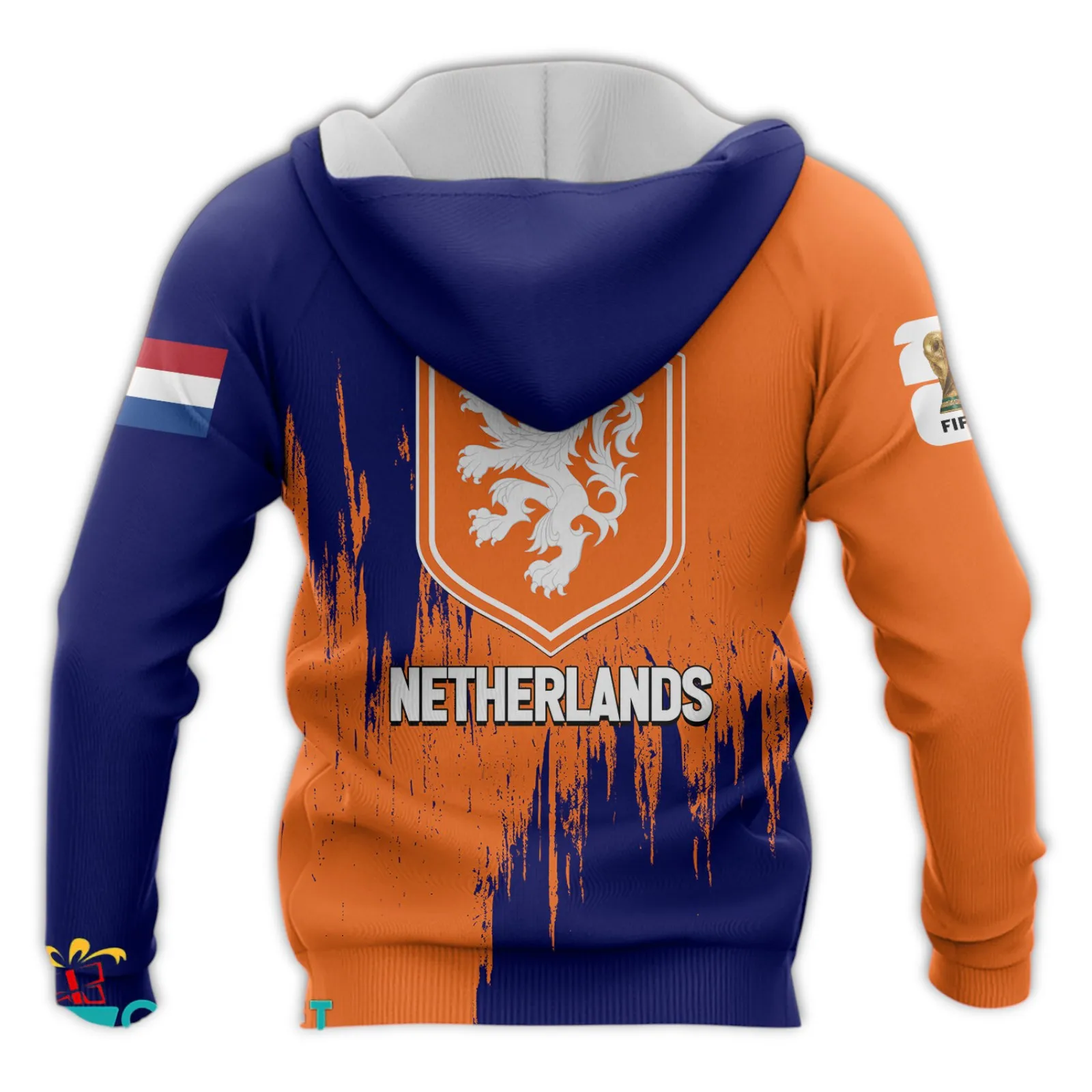 Flatland Rhythm Hoodie, True Supporter Fullover Hoodie FIFA01031726008 - Image 2