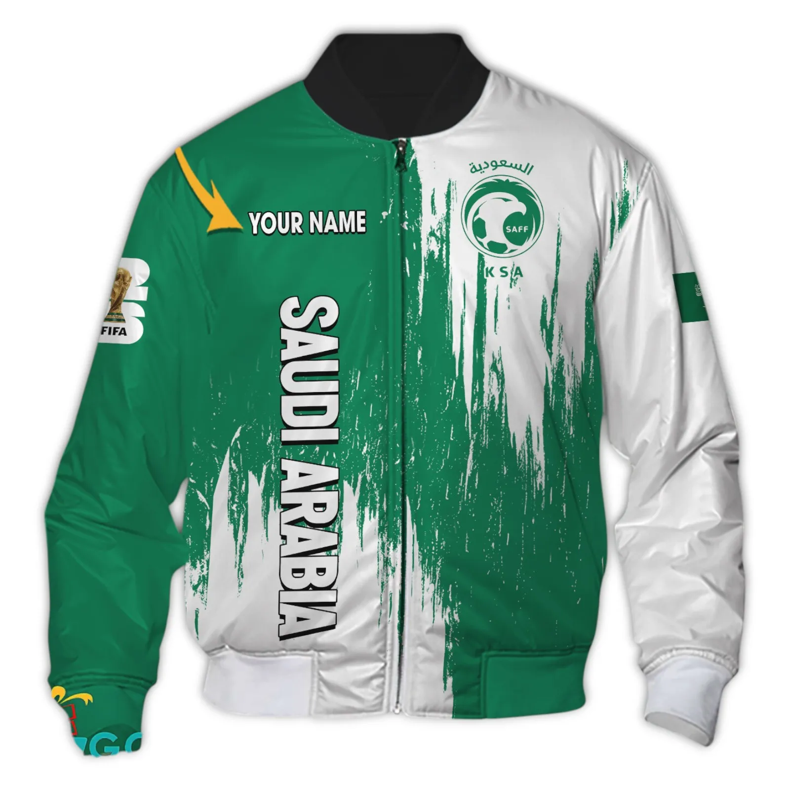 Oasis Drive Bomber Jacket, Cool Fan Jacket for Daily Wear FIFA01031726021