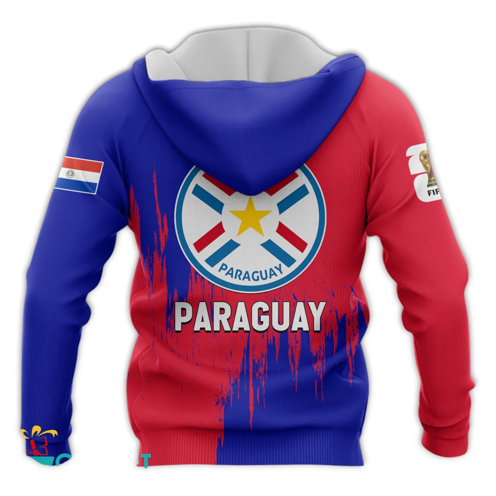 Fresh Horizon Hoodie, Athletic Fan Fullover Hoodie FIFA01031726025 - Image 2